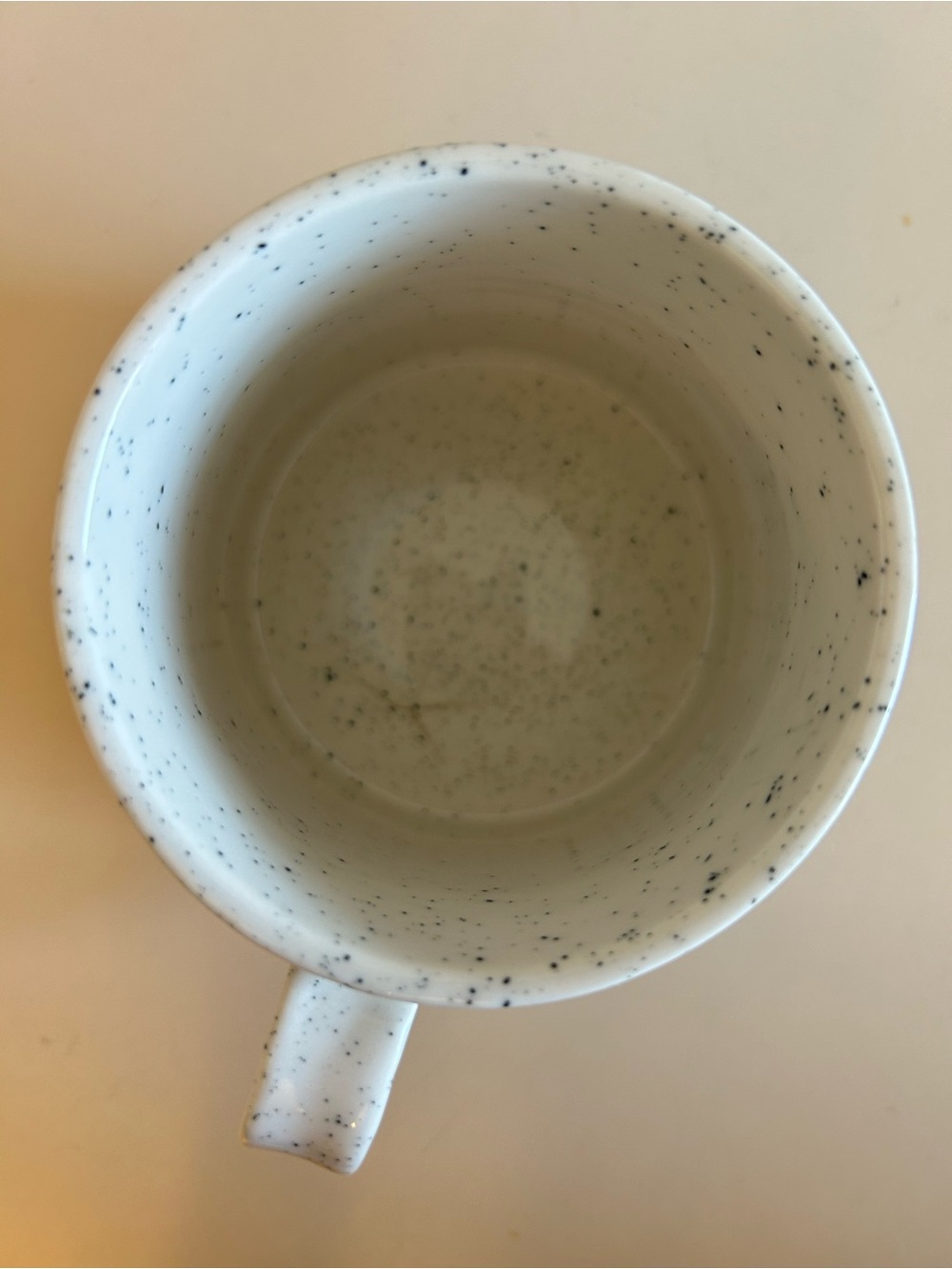 Anthropologie Stoneware Buoyant Letter Mug C Monogram Blue White Nautical - Picture 4 of 6